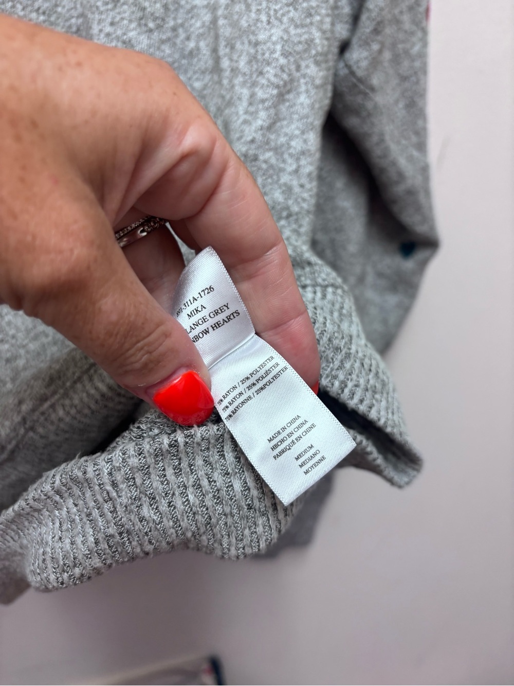 Rails Mika Heart Embroidery Sweatshirt - Picture 11 of 12